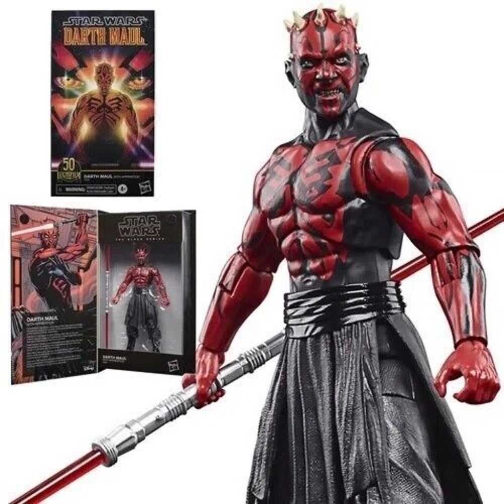 STAR WARS: The Black Series- Darth Maul (Sith Apprentice) 6" Action Figure